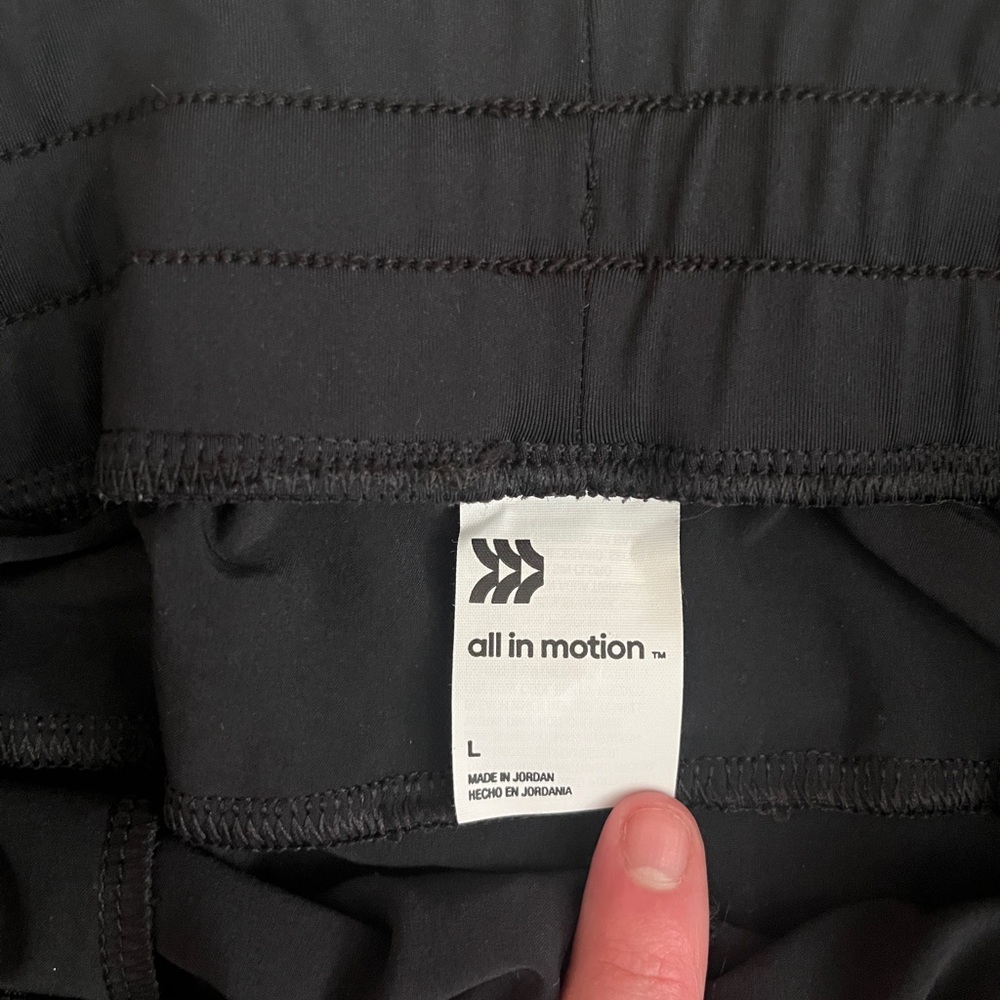 Lightweight, Black Drawstring Pants - Picture 4 of 5